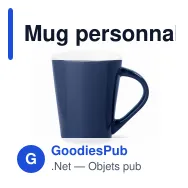 Mug personnalisable en grès cérame coloré 270 ml avec logo - Nice - Miniature 4