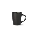 Variante Noir - Mug personnalisable en grès cérame coloré 270 ml avec logo - Nice