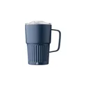 Variante bleu - Mug nomade double paroi en acier inoxydable recyclé de 450 ml Calo
