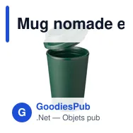 Mug nomade en PP de 350 ml Gabriela - Miniature 11
