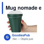 Mug nomade en PP de 350 ml Gabriela - Miniature 12