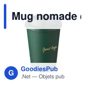 Mug nomade en PP de 350 ml Gabriela - Miniature 4
