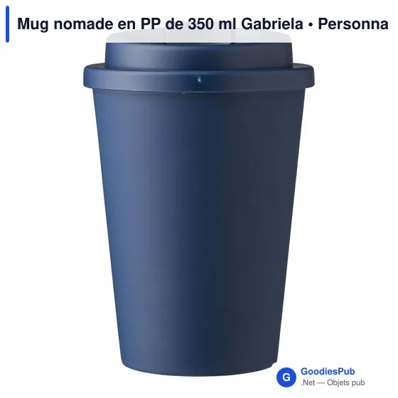Mug nomade en PP de 350 ml Gabriela - Image 5