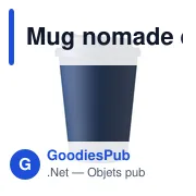 Mug nomade en PP de 350 ml Gabriela - Miniature 6