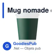 Mug nomade en PP de 350 ml Gabriela - Miniature 8
