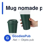 Mug nomade personnalisable en PP de 475 ml avec logo - Mackenzie - Miniature 12