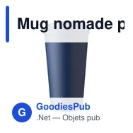 Mug nomade personnalisable en PP de 475 ml avec logo - Mackenzie - Miniature 5