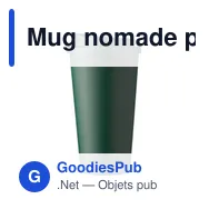 Mug nomade personnalisable en PP de 475 ml avec logo - Mackenzie - Miniature 9