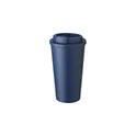 Variante bleu - Mug nomade personnalisable en PP de 475 ml avec logo - Mackenzie