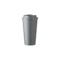 Variante gris - Mug nomade personnalisable en PP de 475 ml avec logo - Mackenzie