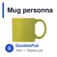 Mug personnalisable en grès cérame coloré 300 ml avec logo - Oslo Couleur - Miniature 2
