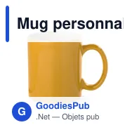 Mug personnalisable en grès cérame coloré 300 ml avec logo - Oslo Couleur - Miniature 3