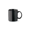 Variante Noir - Mug personnalisable en grès cérame coloré 300 ml avec logo - Oslo Couleur
