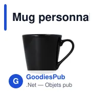 Mug personnalisable en grès cérame 200 ml avec logo - Sagaform Brazil - Miniature 2