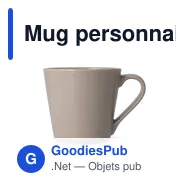 Mug personnalisable en grès cérame 200 ml avec logo - Sagaform Brazil - Miniature 5