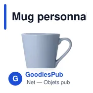 Mug personnalisable en grès cérame 200 ml avec logo - Sagaform Brazil - Miniature 6