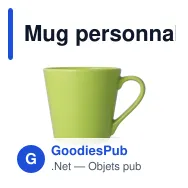 Mug personnalisable en grès cérame 200 ml avec logo - Sagaform Brazil - Miniature 7