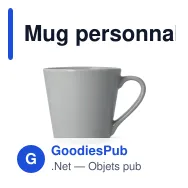 Mug personnalisable en grès cérame 200 ml avec logo - Sagaform Brazil - Miniature 8