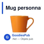 Mug personnalisable en grès cérame 200 ml avec logo - Sagaform Brazil - Miniature 9