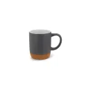 Variante Gris - Mug personnalisable en grès cérame 250 ml avec logo - Seville
