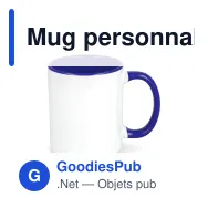 Mug personnalisable intérieur et anse colorés 300 ml avec logo - Oslo - Miniature 8