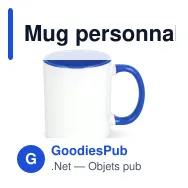 Mug personnalisable intérieur et anse colorés 300 ml avec logo - Oslo - Miniature 9