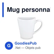 Mug personnalisable en sublimation grès cérame 350 ml avec logo - Melbourne - Miniature 2