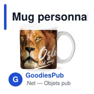 Mug personnalisable en sublimation grès cérame 300 ml avec logo - Oslo Premium - Miniature 1