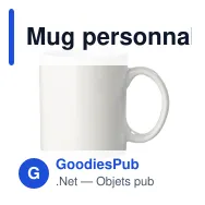 Mug personnalisable en sublimation grès cérame 300 ml avec logo - Oslo Premium - Miniature 2