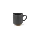 Variante Gris - Mug personnalisable en grès cérame 180 ml avec logo - Tallin