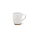 Variante Blanc - Mug personnalisable en grès cérame 180 ml avec logo - Tallin