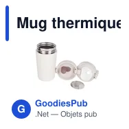 Mug thermique 300 ml avec infuseur | Laura - Miniature 12