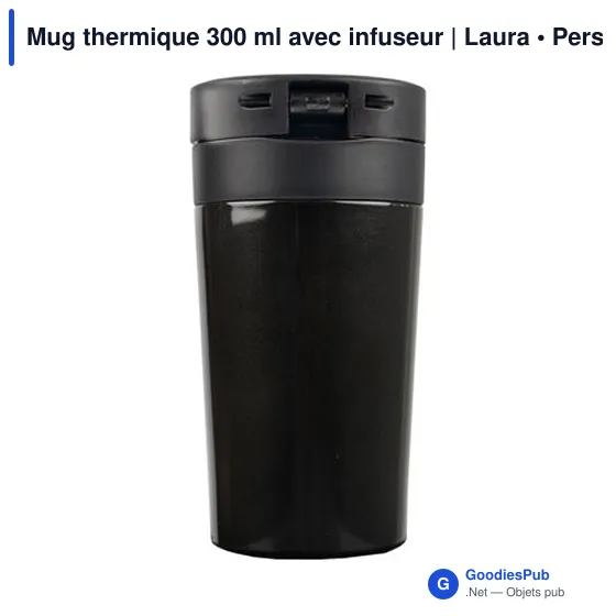 Mug thermique 300 ml avec infuseur | Laura - Image 8