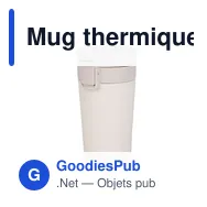 Mug thermique 300 ml avec infuseur | Laura - Miniature 9