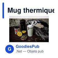 Mug thermique 300 ml avec infuseur | Laura - Miniature 10