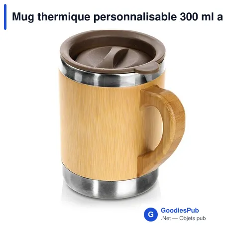 Mug thermique personnalisable 300 ml avec logo | Kol