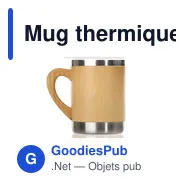 Mug thermique personnalisable 300 ml avec logo | Kol - Miniature 11
