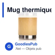 Mug thermique personnalisable 300 ml avec logo | Kol - Miniature 6