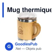 Mug thermique personnalisable 300 ml avec logo | Kol - Miniature 7