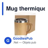 Mug thermique personnalisable 300 ml avec logo | Kol - Miniature 10