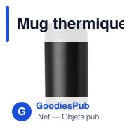 Mug thermique 300 ml - Miniature 1