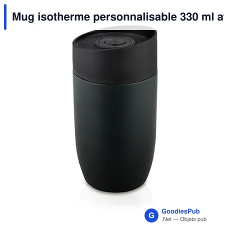 Mug isotherme personnalisable 330 ml avec logo - Air Gifts