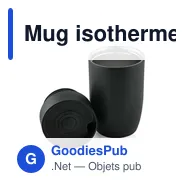 Mug isotherme personnalisable 330 ml avec logo - Air Gifts - Miniature 5