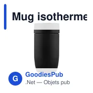 Mug isotherme personnalisable 330 ml avec logo - Air Gifts - Miniature 7