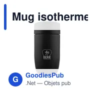 Mug isotherme personnalisable 330 ml avec logo - Air Gifts - Miniature 8