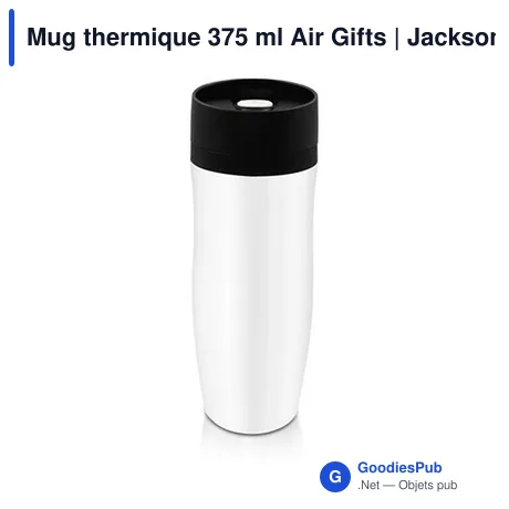 Mug thermique 375 ml Air Gifts | Jackson