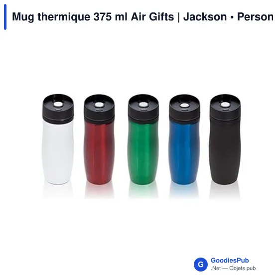 Mug thermique 375 ml Air Gifts | Jackson - Image 11