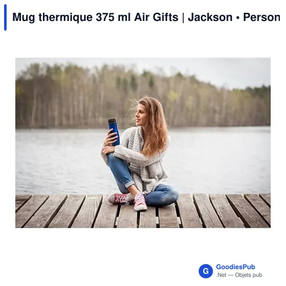 Mug thermique 375 ml Air Gifts | Jackson - Image 12
