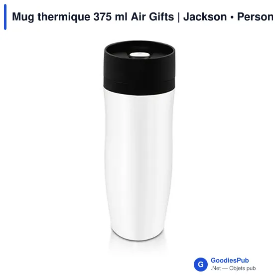Mug thermique 375 ml Air Gifts | Jackson - Image 3