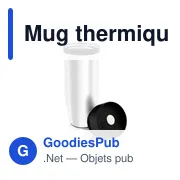 Mug thermique 375 ml Air Gifts | Jackson - Miniature 4